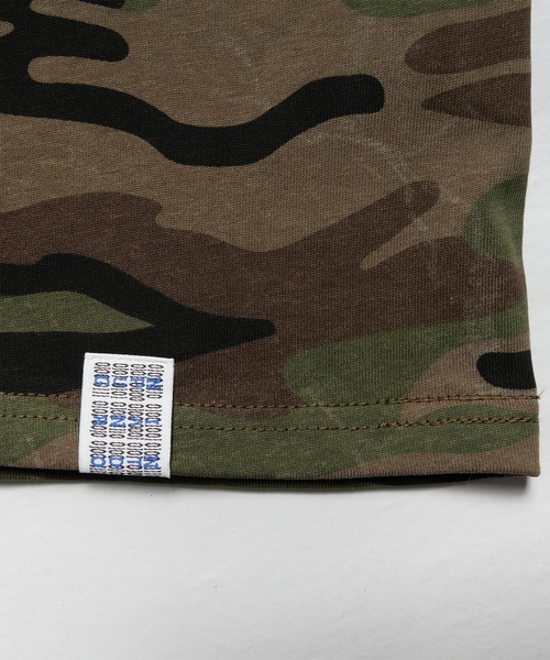 NINE PATH(ナインパス)の「CAMO S/S TEE(Tシャツ/カットソー・メンズ・カーキ/ホワイト・M/L)」の7枚目の写真