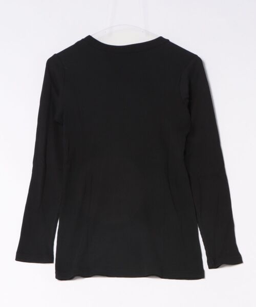 RCD(アールシーディー)の「リブクルーネック長袖Tシャツ(Tシャツ/カットソー・レディース・オフホワイト/ベージュ/ブラック・L/M/3L/LL)」の19枚目の写真