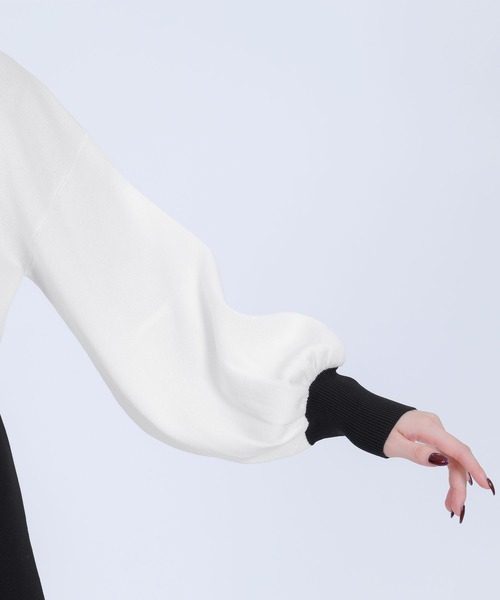 MARY QUANT（マリークワント）の「カーデアンサンブル ワンピース（ワンピース・レディース・ブラック/ホワイト/ネイビー・M）」の10枚目の写真