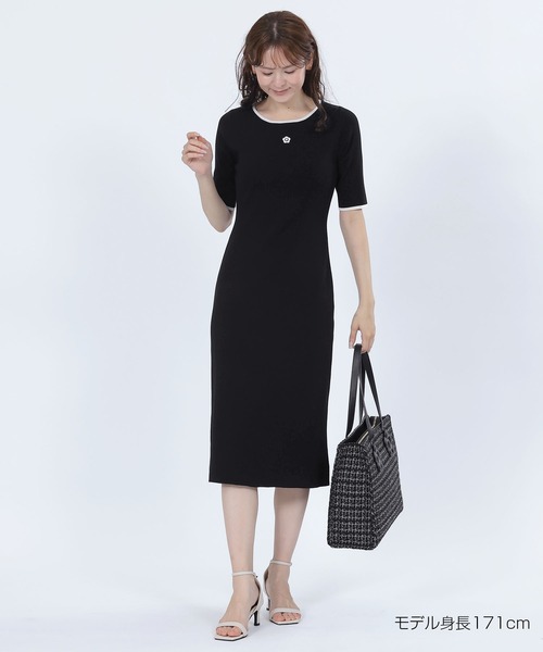 MARY QUANT（マリークワント）の「カーデアンサンブル ワンピース（ワンピース・レディース・ブラック/ホワイト/ネイビー・M）」の11枚目の写真
