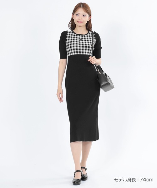 MARY QUANT（マリークワント）の「カーデアンサンブル ワンピース（ワンピース・レディース・ブラック/ホワイト/ネイビー・M）」の16枚目の写真