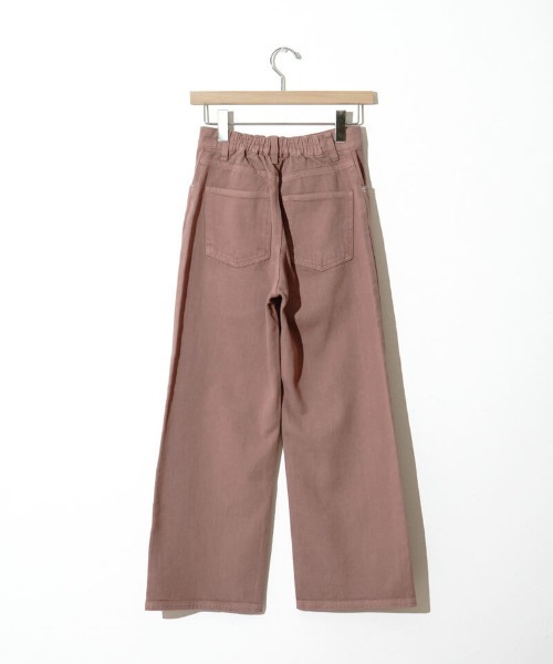 flower（フラワー）の「サニーバギーパンツ3（デニムパンツ・レディース・ピンク/ベージュ/ブラウン・MEDIUM/SMALL）」の8枚目の写真
