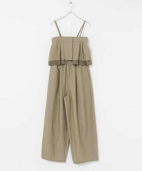 KBF(ケイビーエフ)の「マルチビスチェSETイージーワイドパンツ(ワンピース・レディース・ブラウン系その他/チャコールグレー・ONE)」の8枚目の写真