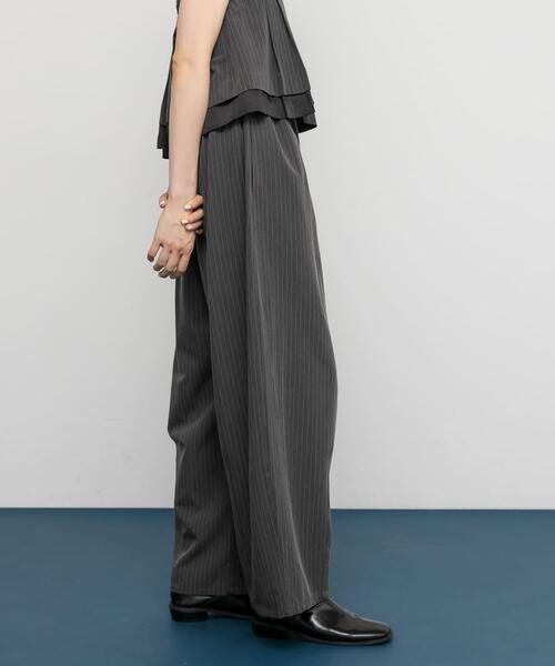 KBF(ケイビーエフ)の「マルチビスチェSETイージーワイドパンツ(ワンピース・レディース・ブラウン系その他/チャコールグレー・ONE)」の18枚目の写真