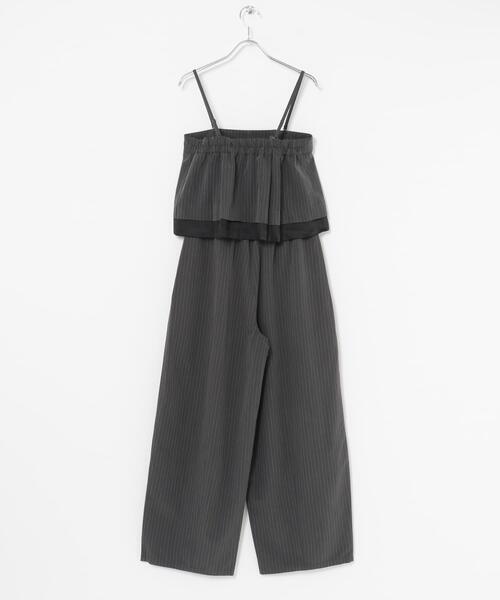 KBF(ケイビーエフ)の「マルチビスチェSETイージーワイドパンツ(ワンピース・レディース・ブラウン系その他/チャコールグレー・ONE)」の12枚目の写真