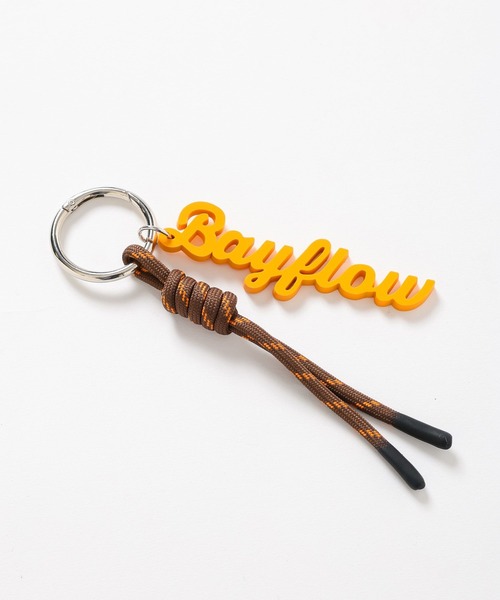 BAYFLOW（ベイフロー）の「[500mlのペットボトルも入る]ロゴチャーム付きファートート（トートバッグ・レディース・ライトベージュ/チャコールグレー/ブルー・FREE）」の21枚目の写真