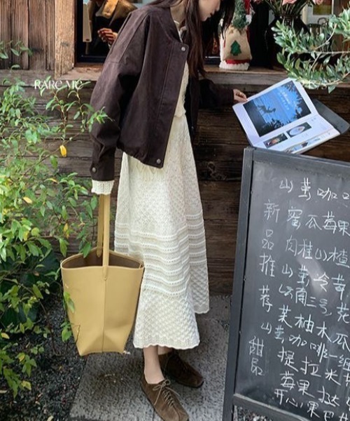 gossip!ロサンゼルス(ゴシップロサンゼルス)の「エレガントレース セットアップ(セットアップ・レディース・オフホワイト・M)」の8枚目の写真
