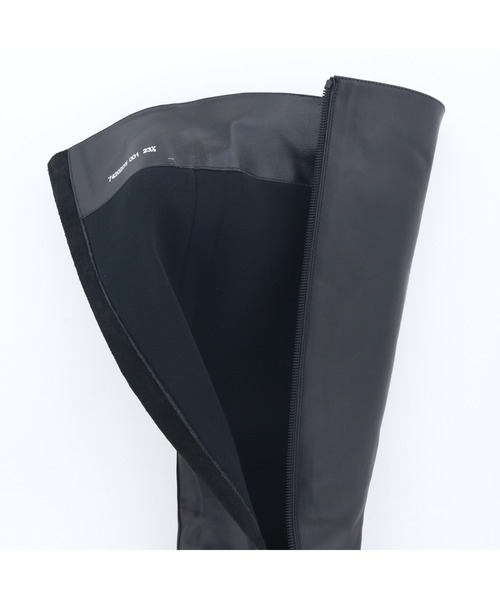 cava cava(サヴァサヴァ)の「防滑│ワイドシャフトロングブーツ 7420205(ブーツ・レディース・ブラック/ダークブラウン・22.5cm/23cm/23.5cm/24cm/24.5cm)」の12枚目の写真