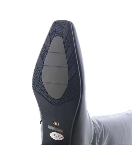 cava cava(サヴァサヴァ)の「防滑│ワイドシャフトロングブーツ 7420205(ブーツ・レディース・ブラック/ダークブラウン・22.5cm/23cm/23.5cm/24cm/24.5cm)」の14枚目の写真