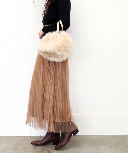 cava cava(サヴァサヴァ)の「防滑│ワイドシャフトロングブーツ 7420205(ブーツ・レディース・ブラック/ダークブラウン・22.5cm/23cm/23.5cm/24cm/24.5cm)」の17枚目の写真