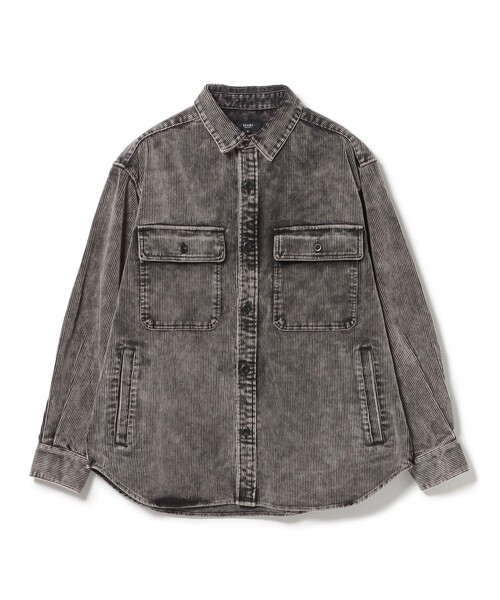BEAMS HEART（ビームスハート）の「フェード コーデュロイ CPO シャツジャケット（シャツ/ブラウス・メンズ・ブラック/ネイビー・SMALL/LARGE/MEDIUM）」の10枚目の写真