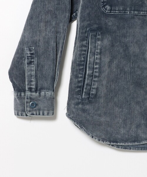 BEAMS HEART（ビームスハート）の「フェード コーデュロイ CPO シャツジャケット（シャツ/ブラウス・メンズ・ブラック/ネイビー・SMALL/LARGE/MEDIUM）」の15枚目の写真