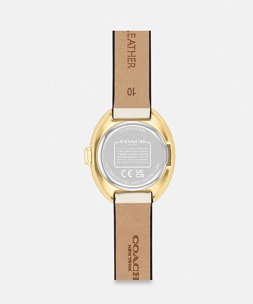 COACH（コーチ）の「サミー ウォッチ・22MM（アナログ腕時計・レディース・ホワイト系その他・ONE）」の3枚目の写真
