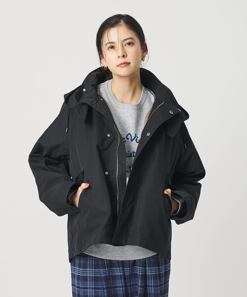 BEAUTY&YOUTH UNITED ARROWS（ビューティーアンドユースユナイテッドアローズ）の「グログラン ライナーベスト フードマウンテンパーカー 3WAY はっ水（マウンテンパーカー・レディース・ブラック/モカ・S/L/M）」の7枚目の写真