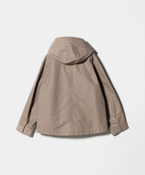 ビューティーアンドユース　グログランライナーフードマウンテンパーカー　ベージュ. 楽天市場】BY∴ グログランライナーフードマウンテンパーカー