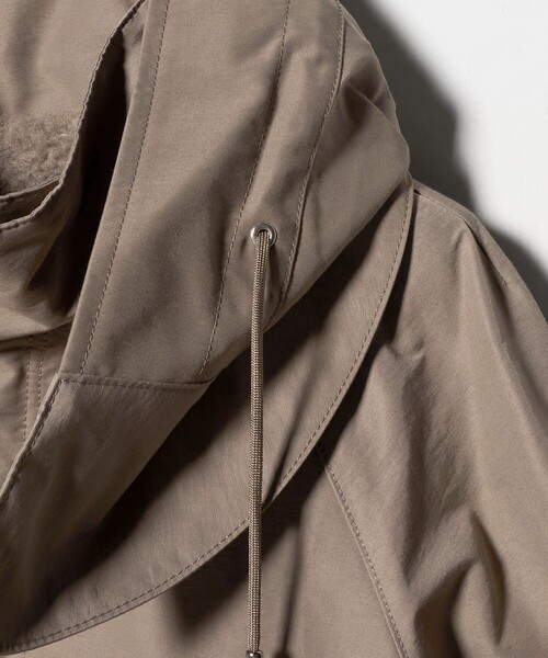 BEAUTY&YOUTH UNITED ARROWS（ビューティーアンドユースユナイテッドアローズ）の「グログラン ライナーベスト フードマウンテンパーカー 3WAY はっ水（マウンテンパーカー・レディース・ブラック/モカ・S/L/M）」の22枚目の写真