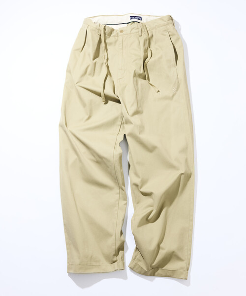 NAUTICA（ノーティカ）の「NAUTICA/ノーティカ ヴィンテージライク レギュラーシルエット ツータック チノトラウザー（チノパンツ・メンズ・オフホワイト/ブラック/グリーン/ベージュ/ネイビー・X-LARGE/SMALL/LARGE/MEDIUM）」の22枚目の写真