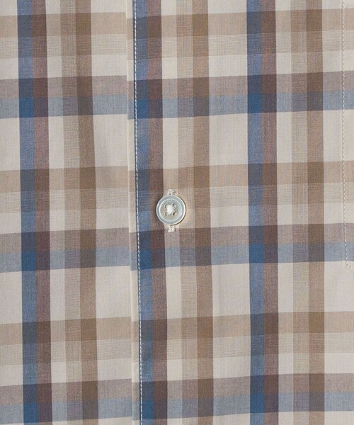 BEAUTY&YOUTH UNITED ARROWS（ビューティーアンドユースユナイテッドアローズ）の「ファイン トラッド チェック レギュラー シャツ FORM型（シャツ/ブラウス・メンズ・クリーム/ベージュ・S/L/XL/M）」の4枚目の写真