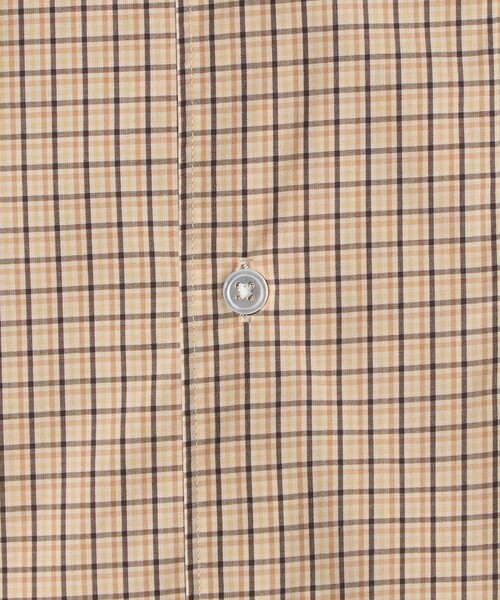 BEAUTY&YOUTH UNITED ARROWS（ビューティーアンドユースユナイテッドアローズ）の「ファイン トラッド チェック レギュラー シャツ FORM型（シャツ/ブラウス・メンズ・クリーム/ベージュ・S/L/XL/M）」の8枚目の写真