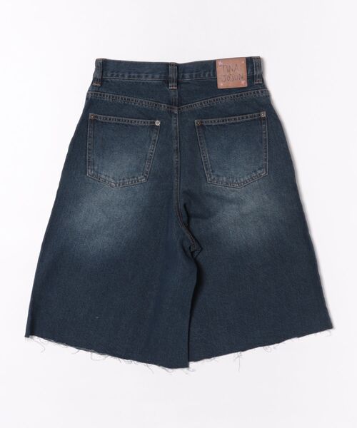 TINA:JOJUN(ティーナジョジュン)の「オーバーサイズ ハーフデニムパンツ TINA:JOJUN(デニムパンツ・レディース・ブルー/インディゴブルー・S/M)」の22枚目の写真