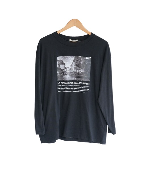 mili an deni(ミリアンデニ)の「フォトプリントロンT(Tシャツ/カットソー・レディース・ブラック/チャコールグレー/オフホワイト・L/M)」の22枚目の写真