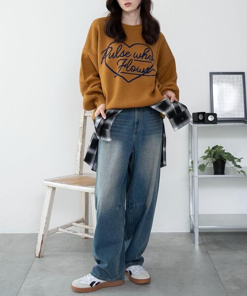 WEGO（ウィゴー）の「WEGO/グラフィックニットBIGプルオーバー（ニット/セーター・レディース・その他8/その他10/その他13/その他1/その他2/その他3/その他5/その他11/その他6/その他14/その他4/その他7/その他9/その他12・FREE）」の16枚目の写真