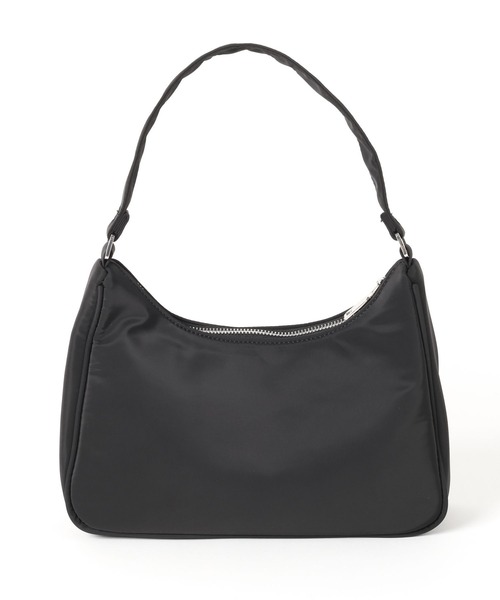 mysty woman（ミスティウーマン）の「スリークナイロンバッグ　606023（ハンドバッグ・レディース・ブラック・FREE）」の4枚目の写真
