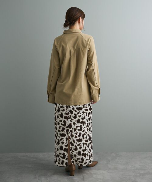 CRAFT STANDARD BOUTIQUE（クラフトスタンダードブティック）の「レイヤードライクシャツ（シャツ/ブラウス・レディース・ベージュ/ネイビー/チャコールグレー・FREE）」の14枚目の写真