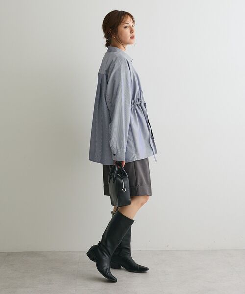 CRAFT STANDARD BOUTIQUE（クラフトスタンダードブティック）の「レイヤードライクシャツ（シャツ/ブラウス・レディース・ベージュ/ネイビー/チャコールグレー・FREE）」の18枚目の写真