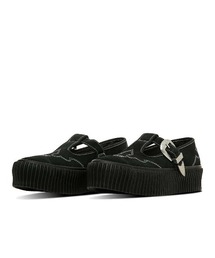 CONVERSE（コンバース）の「CONVERSE ALL STAR LIFTED RIBTAPE T-STRAP WT OX（コンバース オールスター リフテッド リブテープ Tストラップ WT OX）（スニーカー・レディース）」