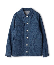 BACCA バッカ　edition ジャケット BACCA（バッカ）の「□ブラックフラワー ソフトジャケット