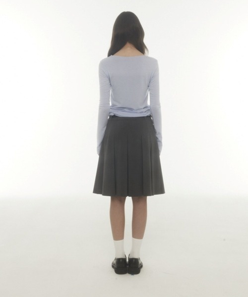 Midnight Move(ミッドナイトムーブ)の「Midnight Move/2ベルトスカート(スカート・レディース・ブラウン/グレー・SMALL)」の14枚目の写真