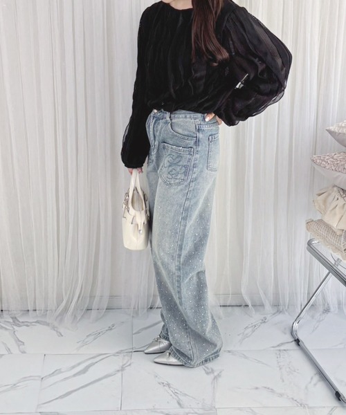 frunco（フランコ）の「【ZOZO限定】フリルニットブラウス（シャツ/ブラウス・レディース・ベージュ/ブラック/ホワイト・FREE）」の14枚目の写真