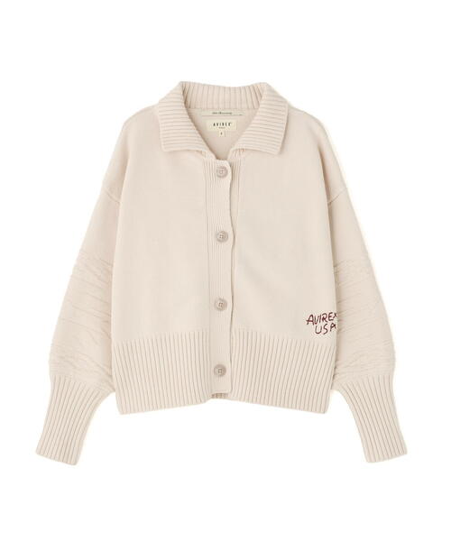 直営店限定》GARMENTDYED CARDIGAN（カーディガン/ボレロ）｜AVIREX