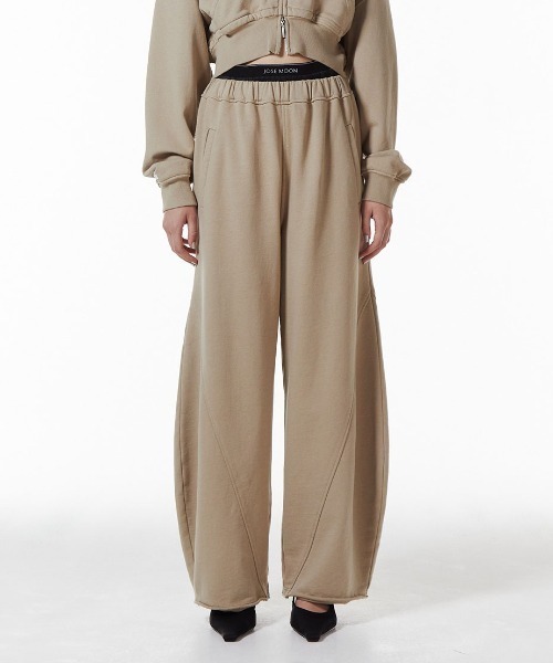 ジョゼムーン パンツ JOSEMOON SATIN STRIPE SHORT PANTS/ジョゼムーンサテン