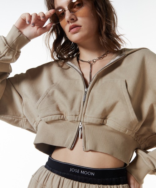 ジョゼムーン パンツ JOSE MOON パンツ JOSEMOON SATIN STRIPE SHORT PANTS/ジョゼ