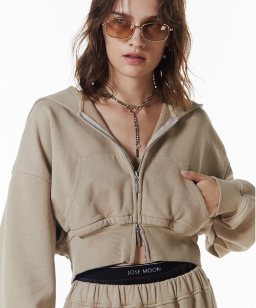 JOSE MOON（ジョゼムーン）の「JOSEMOON SATIN STRIPE SHORT PANTS/ジョゼムーンサテンストライプショートパンツ（その他パンツ・レディース・ブラック/サックスブルー/ホワイト/ブラウン・FREE）」の17枚目の写真