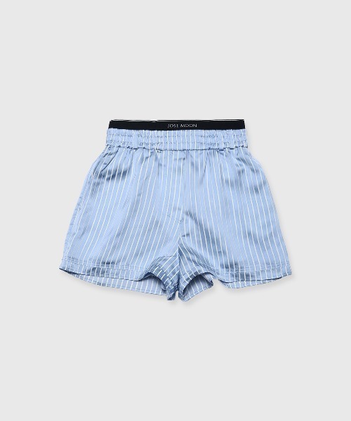 JOSEMOON SATIN STRIPE SHORT PANTS/ジョゼムーンサテン