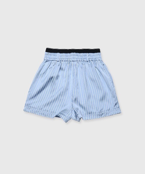 JOSEMOON SATIN STRIPE SHORT PANTS/ジョゼムーンサテン
