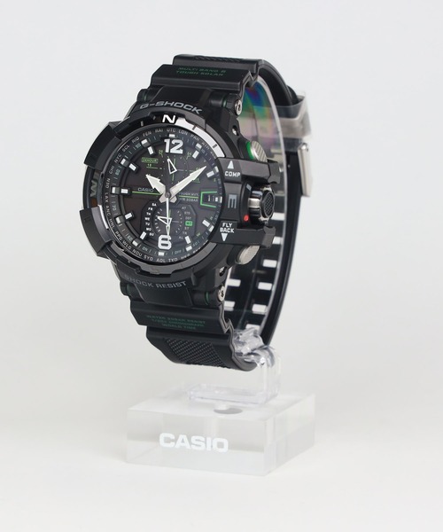 G-SHOCK(ジーショック)の「MASTER OF G GRAVITYMASTER / GW-A1100-1A3JF(アナログ腕時計・メンズ・ブラック×グリーン・FREE)」の17枚目の写真