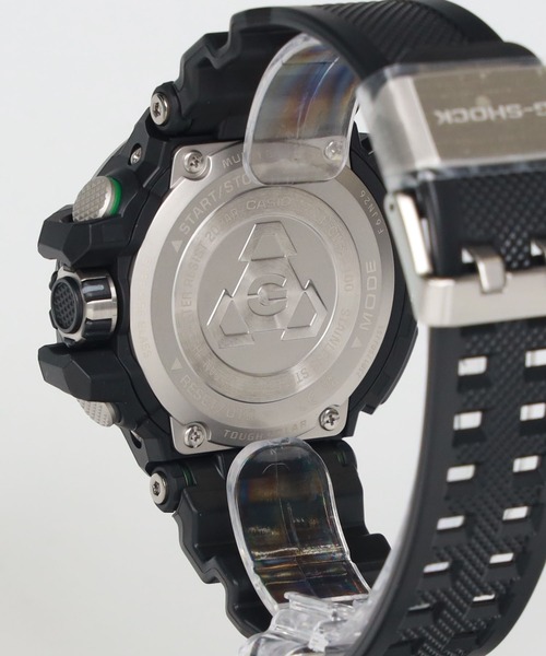 G-SHOCK(ジーショック)の「MASTER OF G GRAVITYMASTER / GW-A1100-1A3JF(アナログ腕時計・メンズ・ブラック×グリーン・FREE)」の11枚目の写真