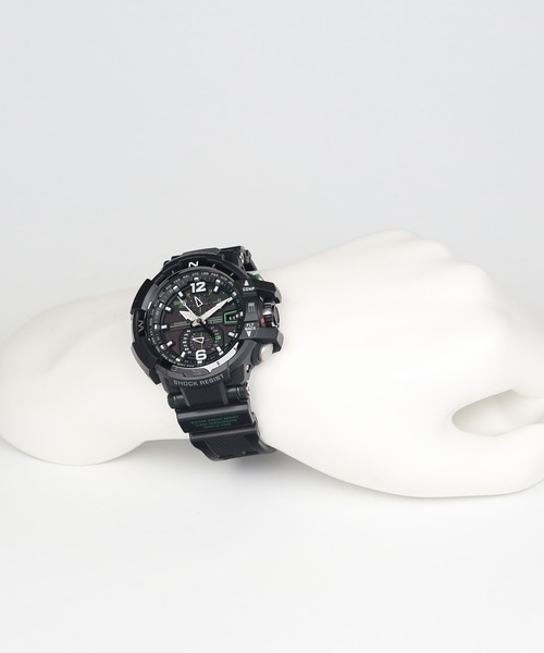 G-SHOCK(ジーショック)の「MASTER OF G GRAVITYMASTER / GW-A1100-1A3JF(アナログ腕時計・メンズ・ブラック×グリーン・FREE)」の16枚目の写真