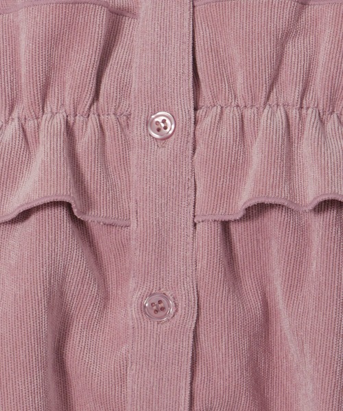 LAKOLE(ラコレ)の「コーデュロイフリルシャツ / 596070(シャツ/ブラウス・レディース・ピンク/ブラウン/チャコール/アイボリー・FREE)」の21枚目の写真