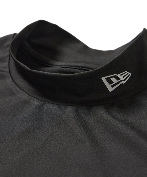 NEW ERA（ニューエラ）の「NEW ERA GOLF/ニューエラゴルフ 長袖 ミッドネック ベアTシャツ 14669861/14669862（シャツ/ブラウス・メンズ・ブラック/オフホワイト・M/L/XL/2XL）」の13枚目の写真