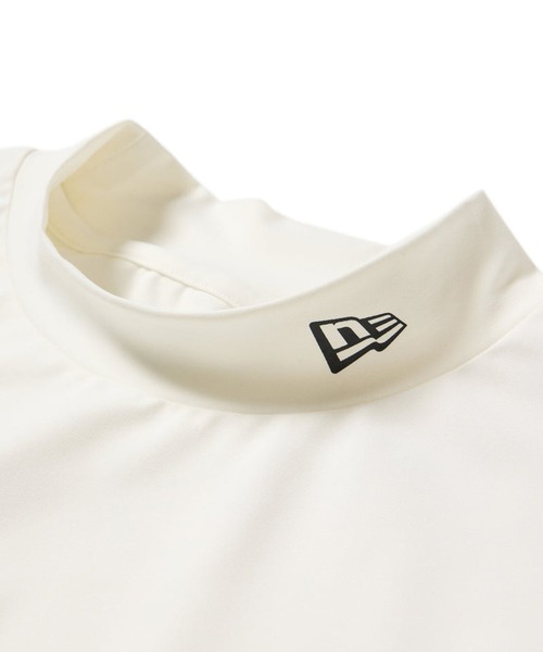 NEW ERA（ニューエラ）の「NEW ERA GOLF/ニューエラゴルフ 長袖 ミッドネック ベアTシャツ 14669861/14669862（シャツ/ブラウス・メンズ・ブラック/オフホワイト・M/L/XL/2XL）」の8枚目の写真