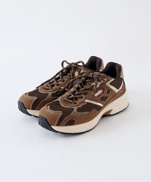 MICA&DEAL（マイカ＆ディール）の「WEB限定【MoEa】ヴィーガンレザースニーカー-Vegan Leather（スニーカー・レディース・ブラウン・36/37）」の3枚目の写真