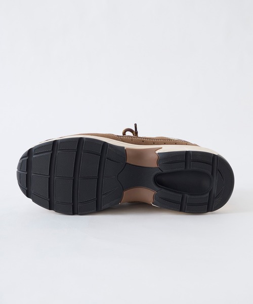 MICA&DEAL（マイカ＆ディール）の「WEB限定【MoEa】ヴィーガンレザースニーカー-Vegan Leather（スニーカー・レディース・ブラウン・36/37）」の4枚目の写真