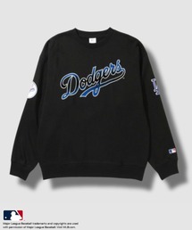 MLB（メジャーリーグベースボール）の「MLB 静電フロッキーロゴスウエット（スウェット）」
