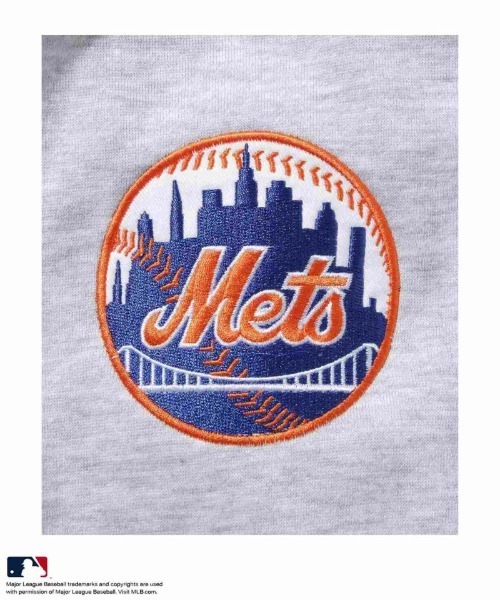 MLB（メジャーリーグベースボール）の「【MLB /メジャーリーグベースボール 】静電フロッキーロゴスウエット（スウェット・メンズ・ネイビー/アッシュグレー/ブラック/グリーン・XL/L/M）」の12枚目の写真