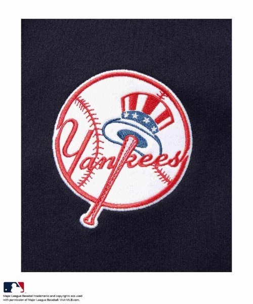 MLB（メジャーリーグベースボール）の「【MLB /メジャーリーグベースボール 】静電フロッキーロゴスウエット（スウェット・メンズ・ネイビー/アッシュグレー/ブラック/グリーン・XL/L/M）」の10枚目の写真